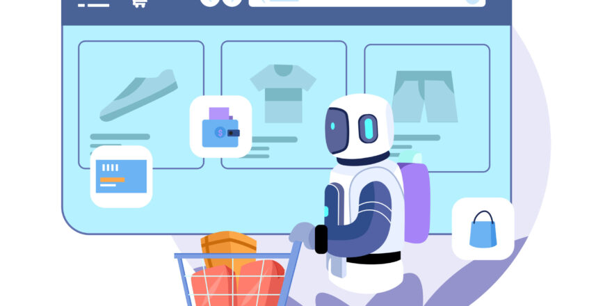 Robot Shopping Clothes