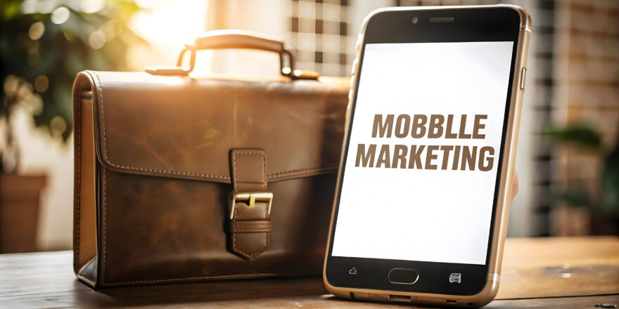 flat-floating-briefcase-smartphone-with-mobile-marketing-text-concept-as-sleek-vector-design-s